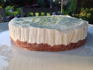 Glutenfri og mælkefri lemon cheese cake